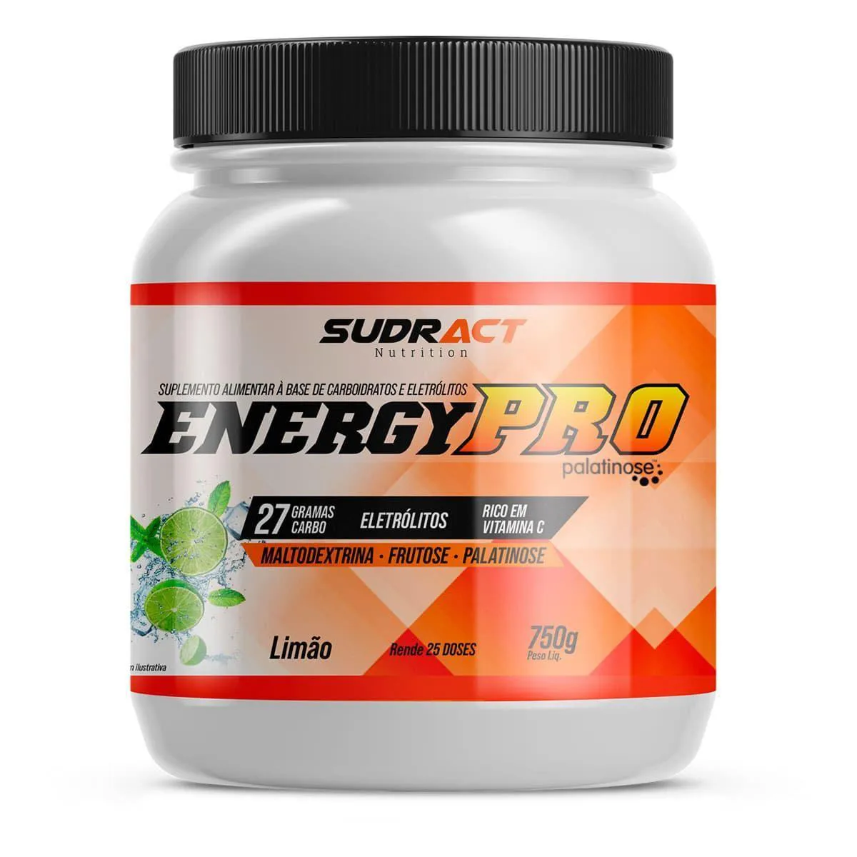 Energy Pro – 750G Limão – Sudract Nutrition