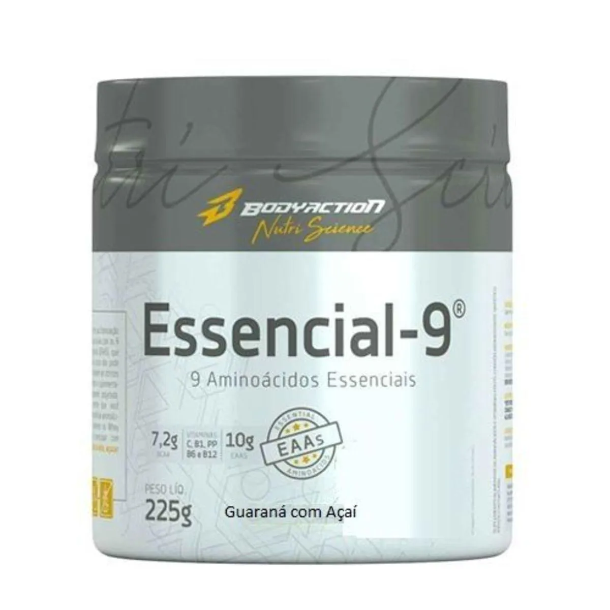 Essencial-9 – 225G Guaraná com Açaí – Body Action