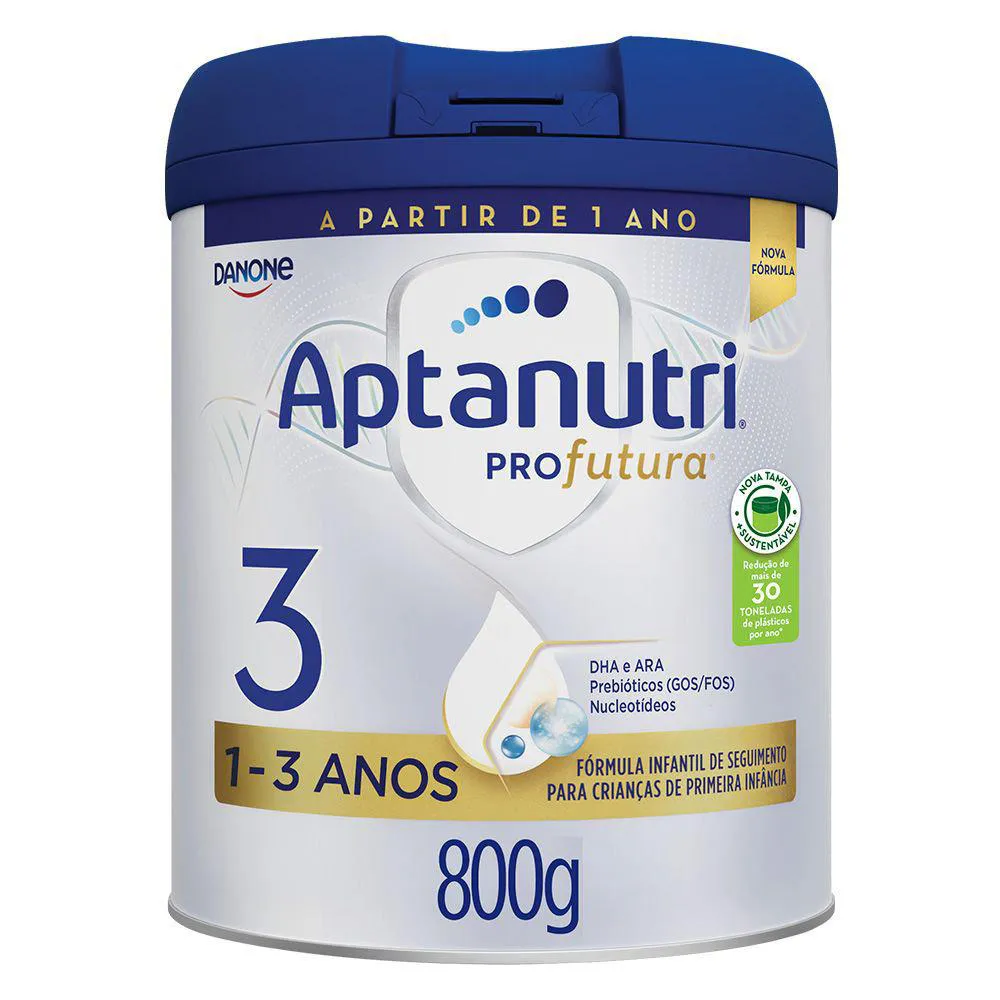 Fórmula Infantil Aptanutri Profutura 3 Danone 1 a 3 anos 800g