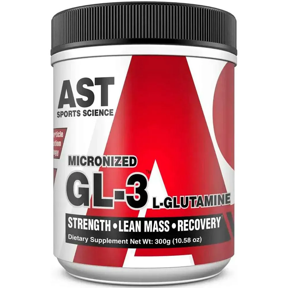 GL-3 L-GLUTAMINE (300G) – AST SPORTS SCIENCE