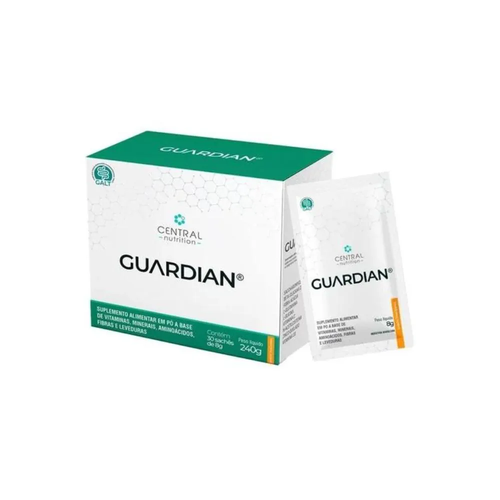 Guardian Sabor Tangerina 30 sachês 8g Central Nutrition