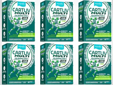 Kit 6 Equaliv Cartliv Multi 60 Cápsulas – Equaliv