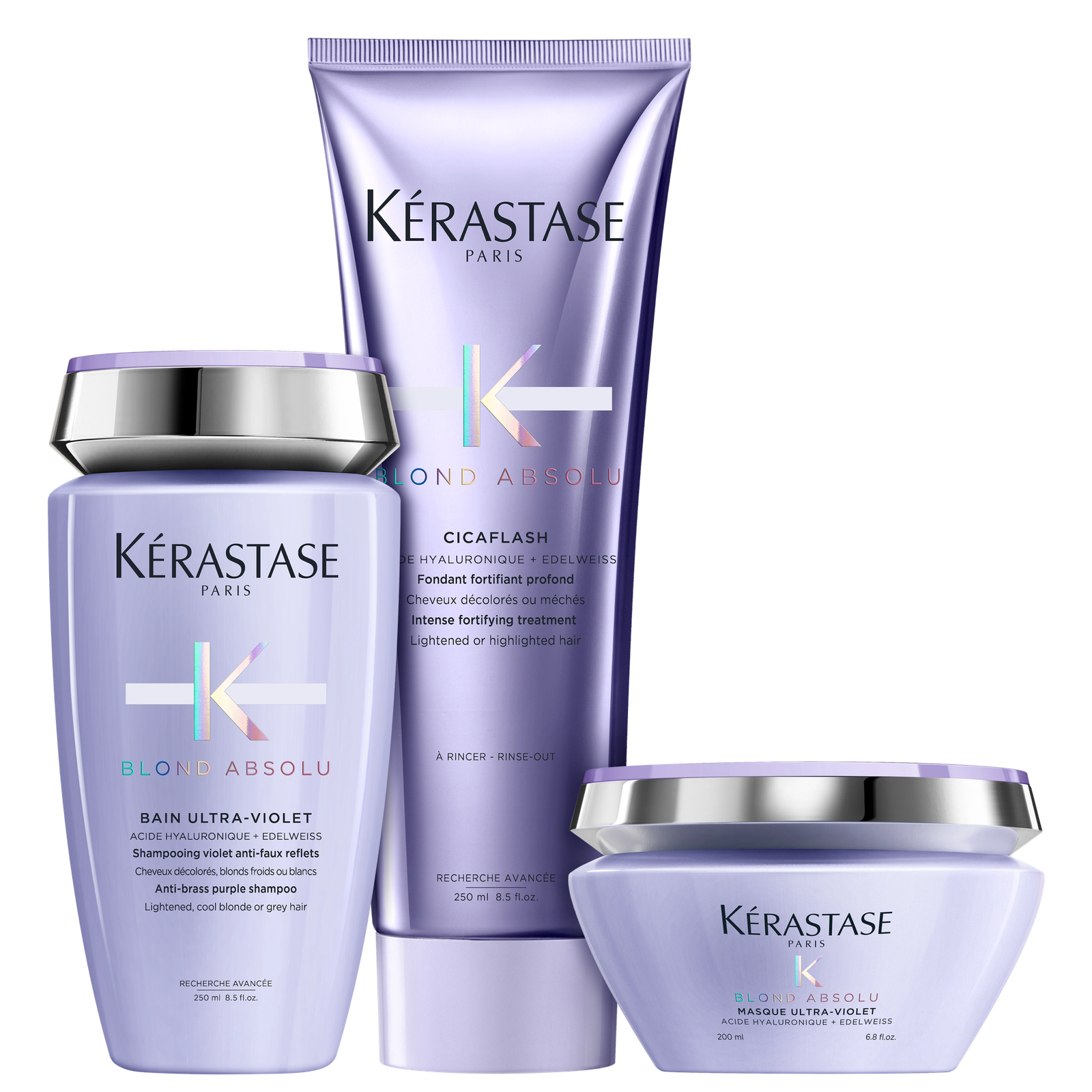 Kit Kérastase Blond Absolu Bain Ultra-Violet (3 Produtos)