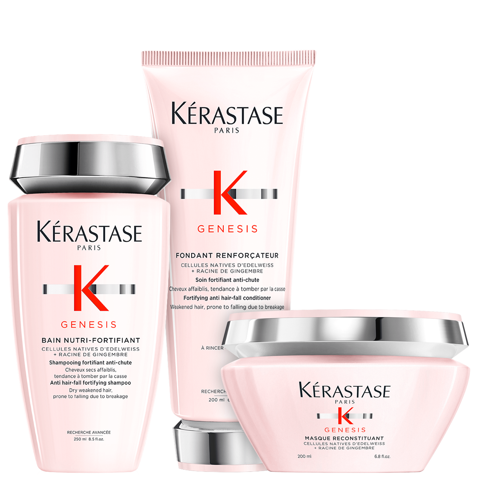 Kit Kérastase Genesis Reconstituant Triple (3 Produtos)