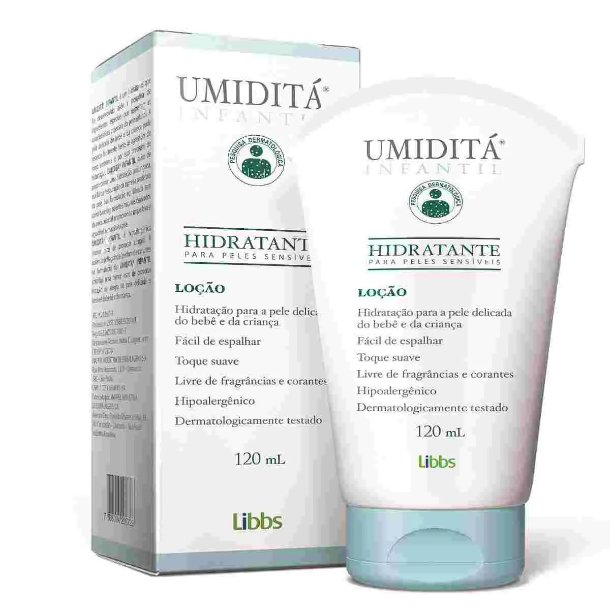 Loção Hidratante Umiditá Infantil 120ml