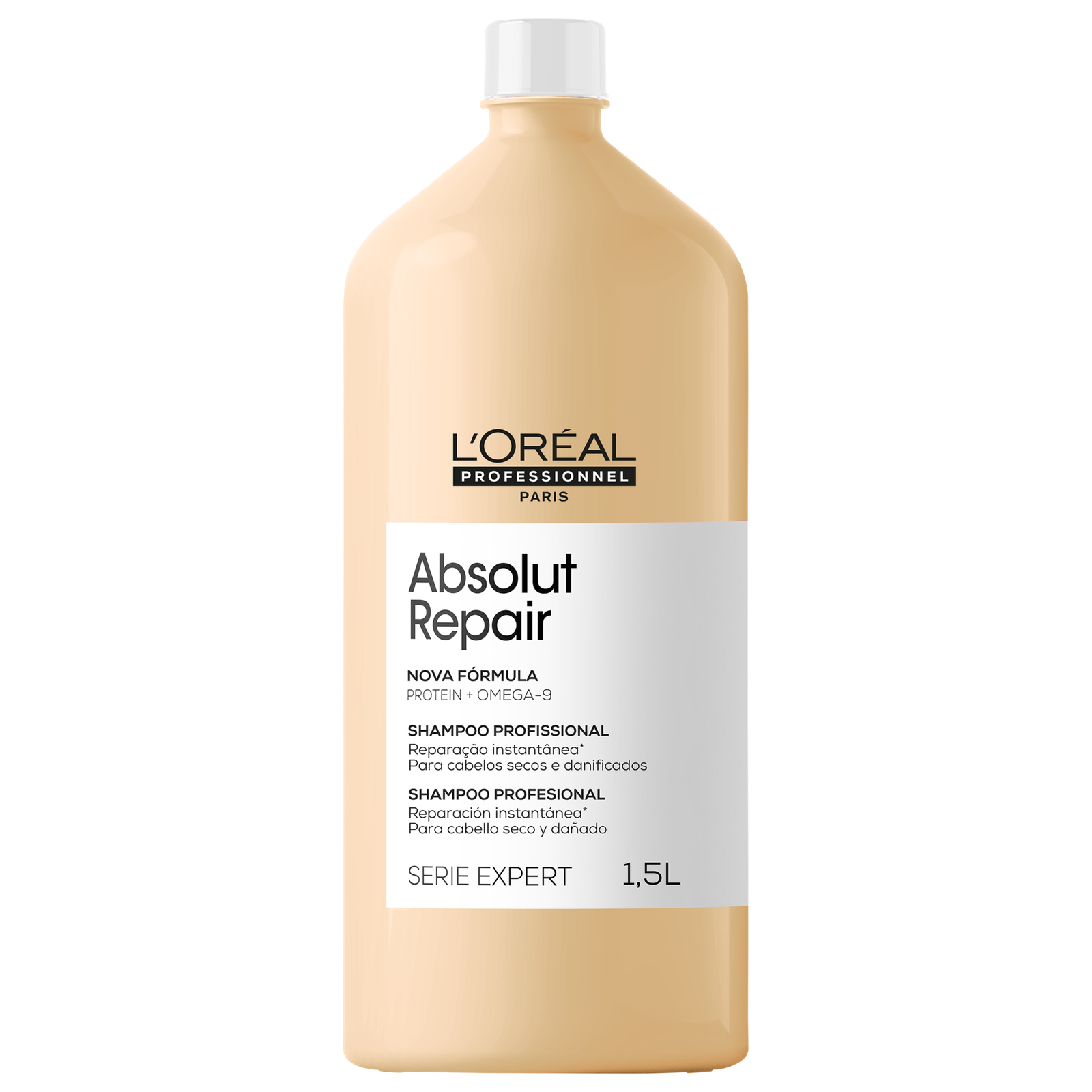 L’Oréal Professionnel Serie Expert Absolut Repair Omega-9 + Protein – Shampoo 1,5L