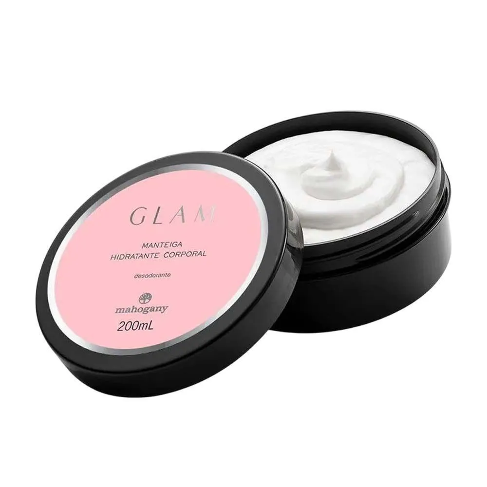 Manteiga Hidratante Corporal Glam Mahogany 200G