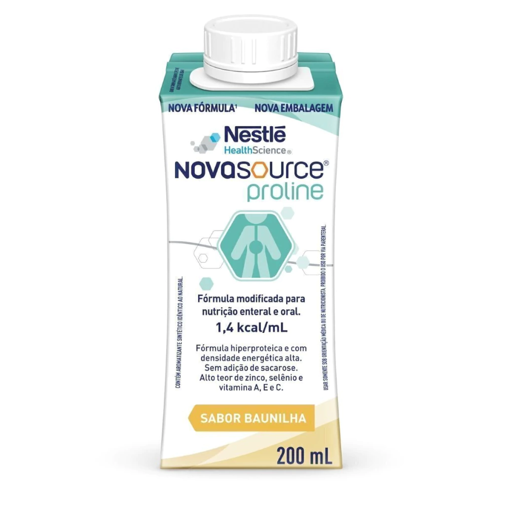 Nutrição Enteral E Oral Novasource Proline Baunilha 200Ml