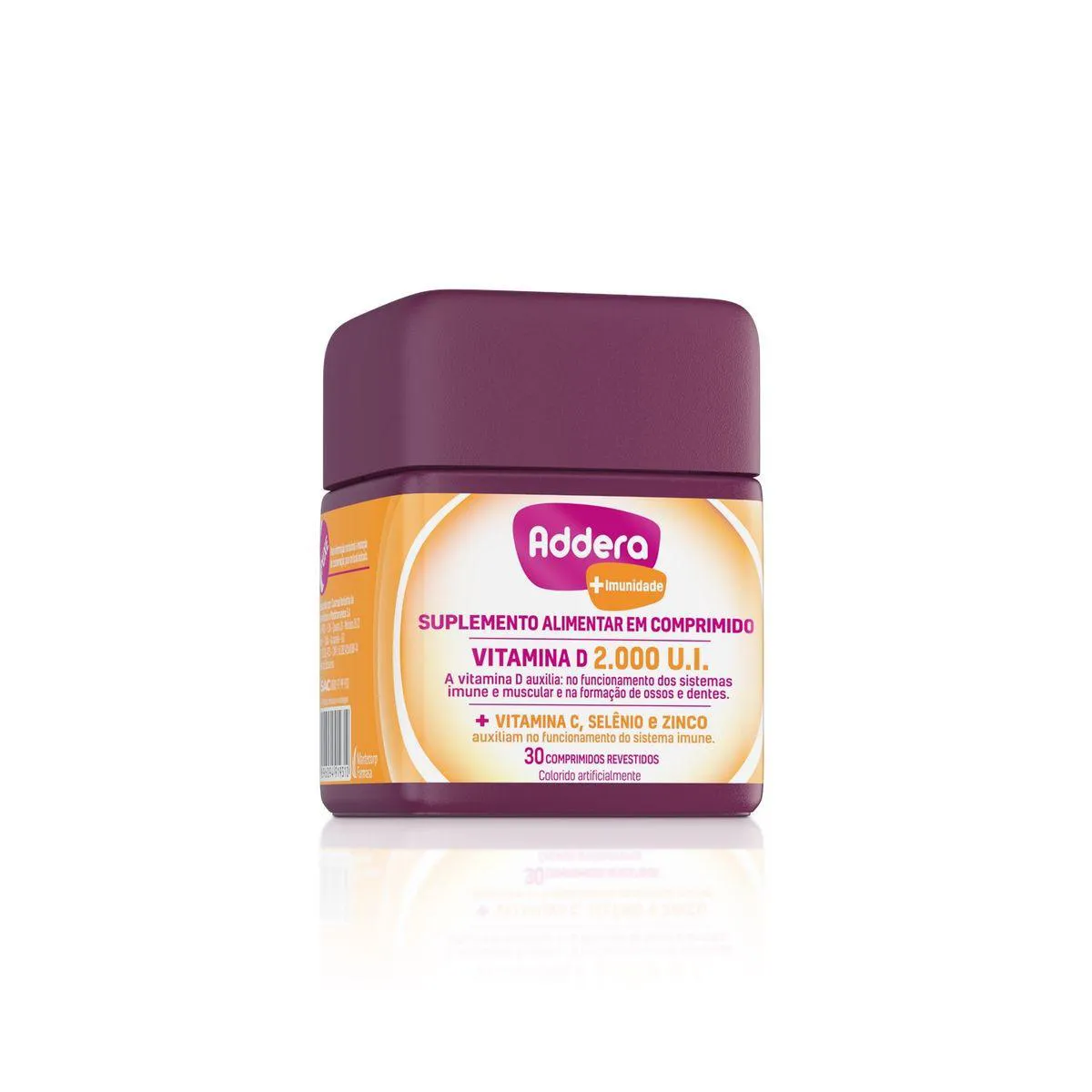 Polivitamínico Addera +Imunidade 30 comprimidos