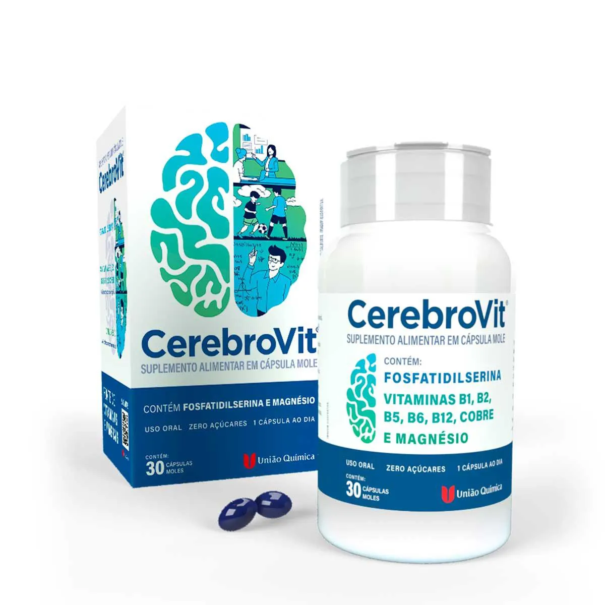 Polivitamínico CerebroVit 30 cápsulas
