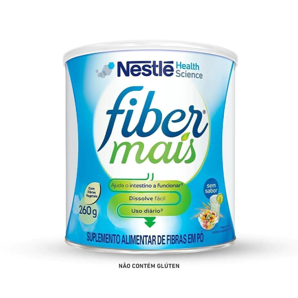 Suplemento Alimentar De Fibras Fibermais Sem Sabor 260G