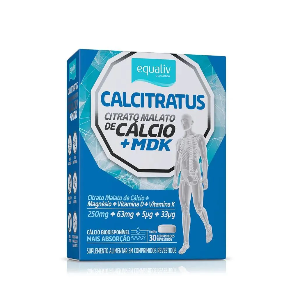 SUPLEMENTO CALCITRATUS + MDK 30 COMPRIMIDOS – EQUALIV