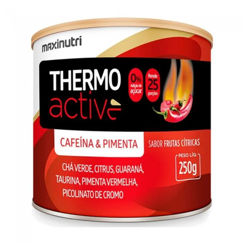 Suplemento Maxinutri Thermo Active Frutas Cítricas 250g