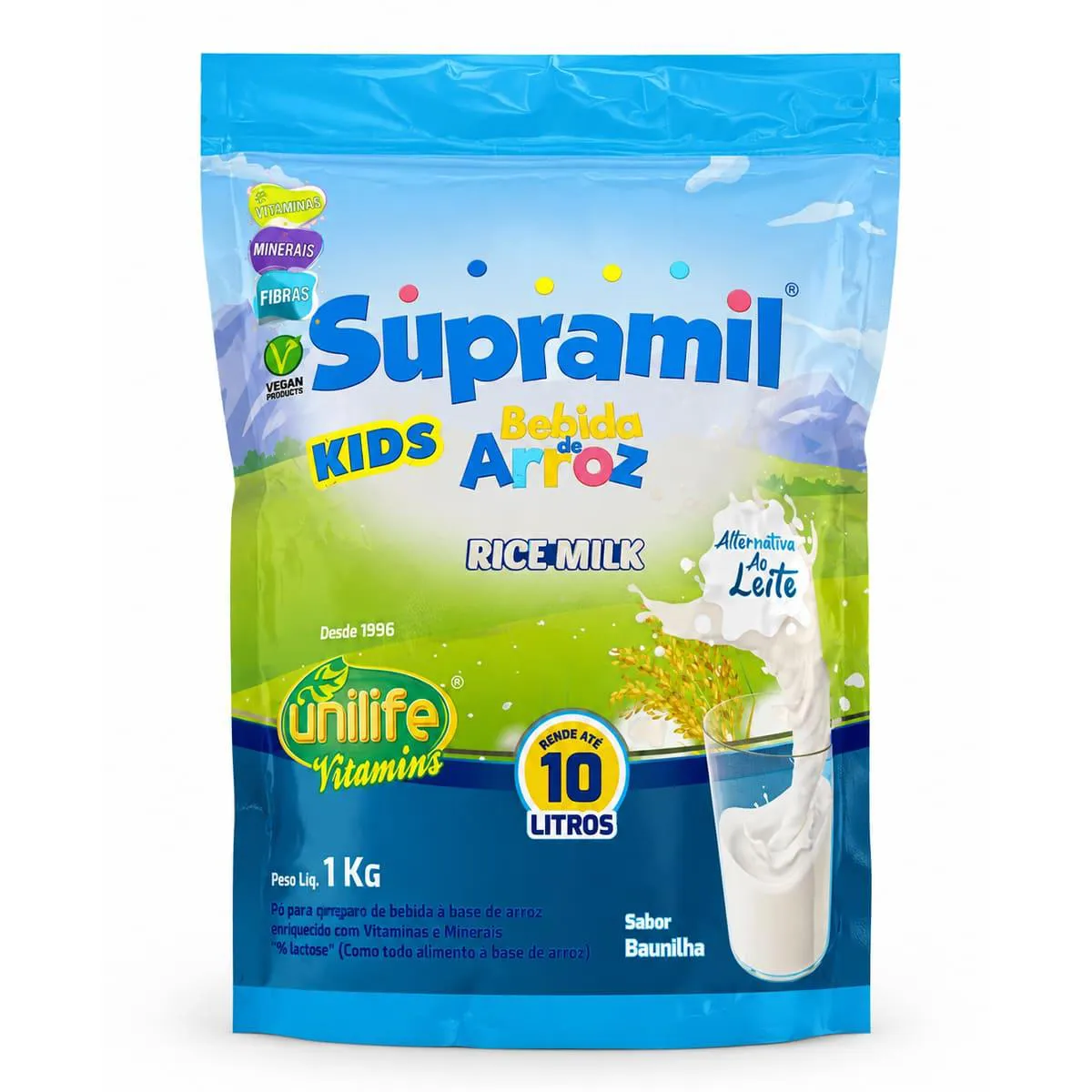 Supramil Kids Baunilha 1kg – Unilife