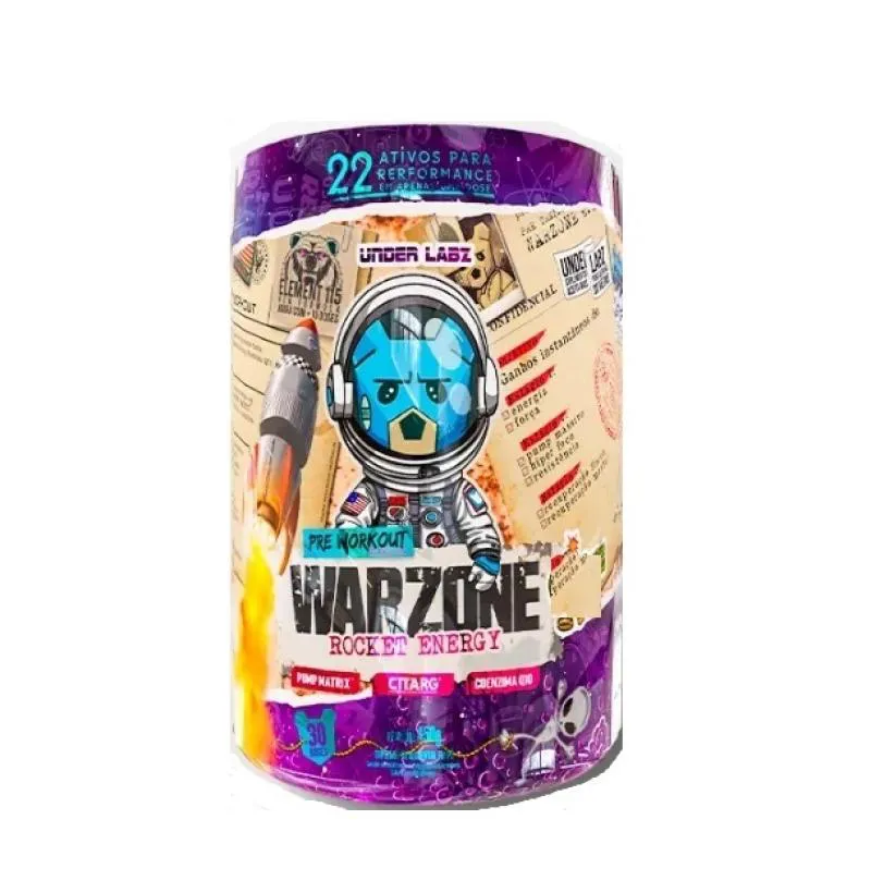 Warzone Rocket Energy (450g) – Sabor: Atomic Pink Lemonade