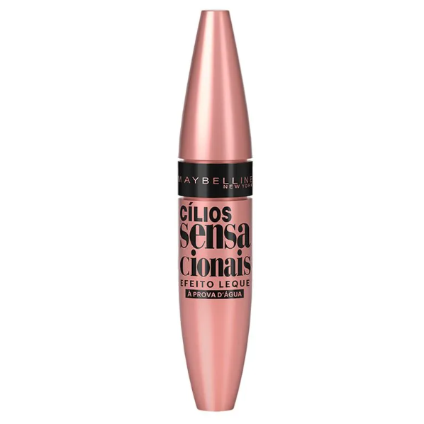 Máscara para Cílios Maybelline Lash Sensational Efeito Leque À Prova D’Água Preto 9ml