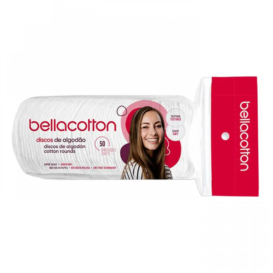 Algodão Bella Cotton Com 50 Discos