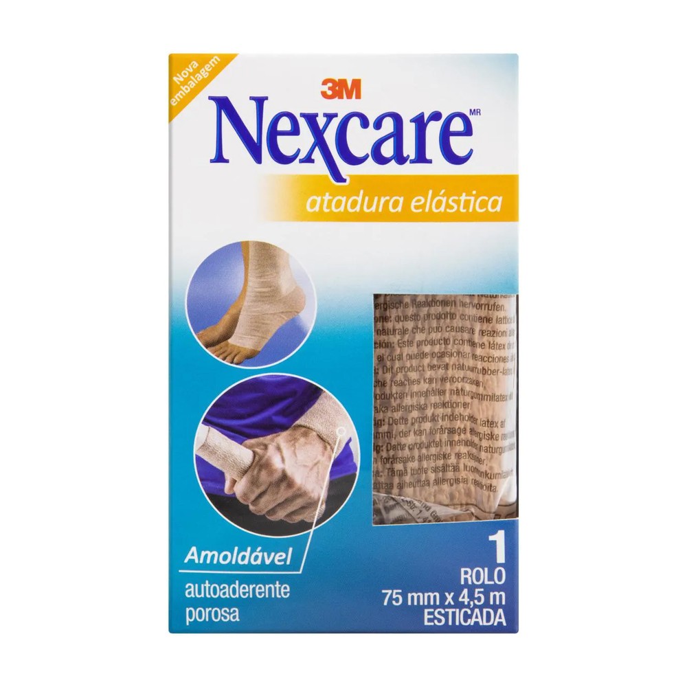 Atadura Elástica 3m Nexcare 75mmx4,5m