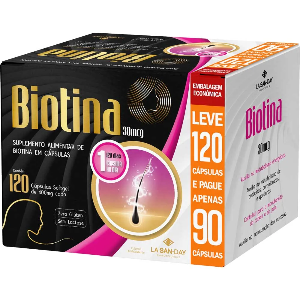 Biotina Lasanday 120