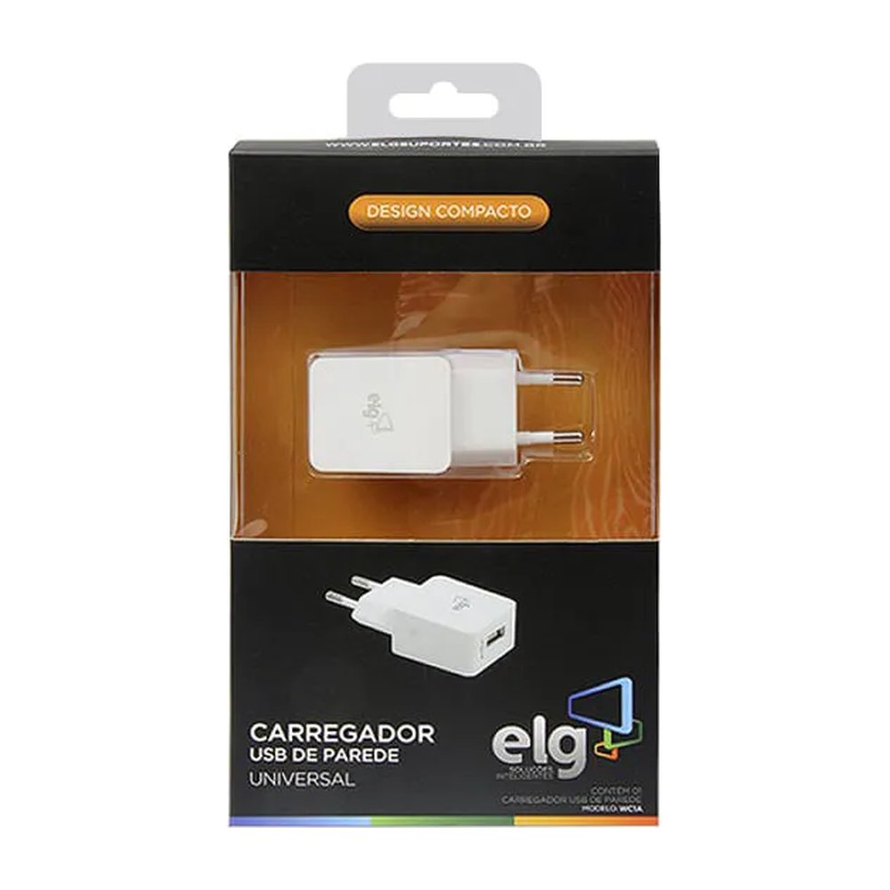 Carregador De Parede Wc1a Carregamento Usb