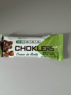 Choklers Barra Proteica Creme De Avelã