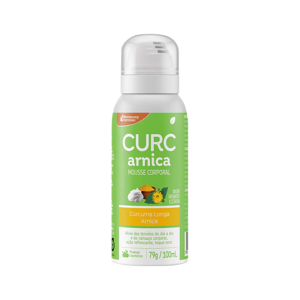 Curc Arnica Mousse Corporal 100ml