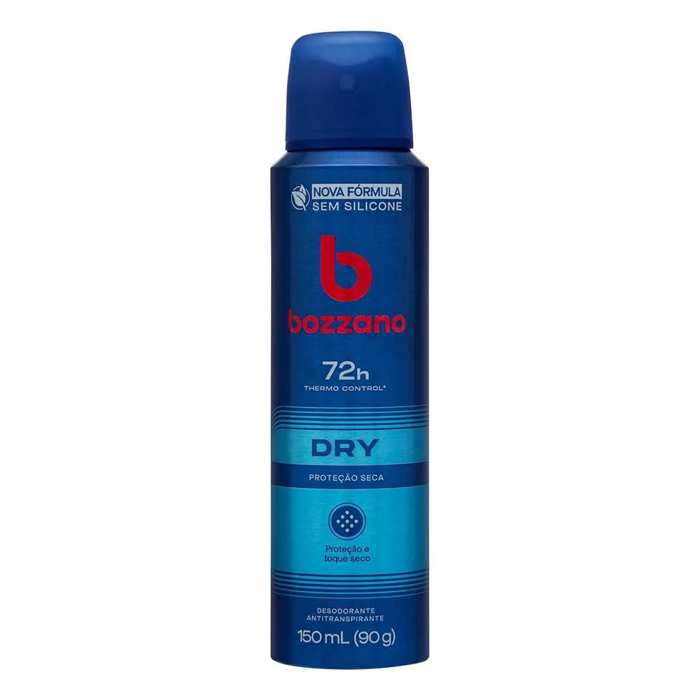 Desodorante Bozzano Masculino Aerossol 150ml Dry
