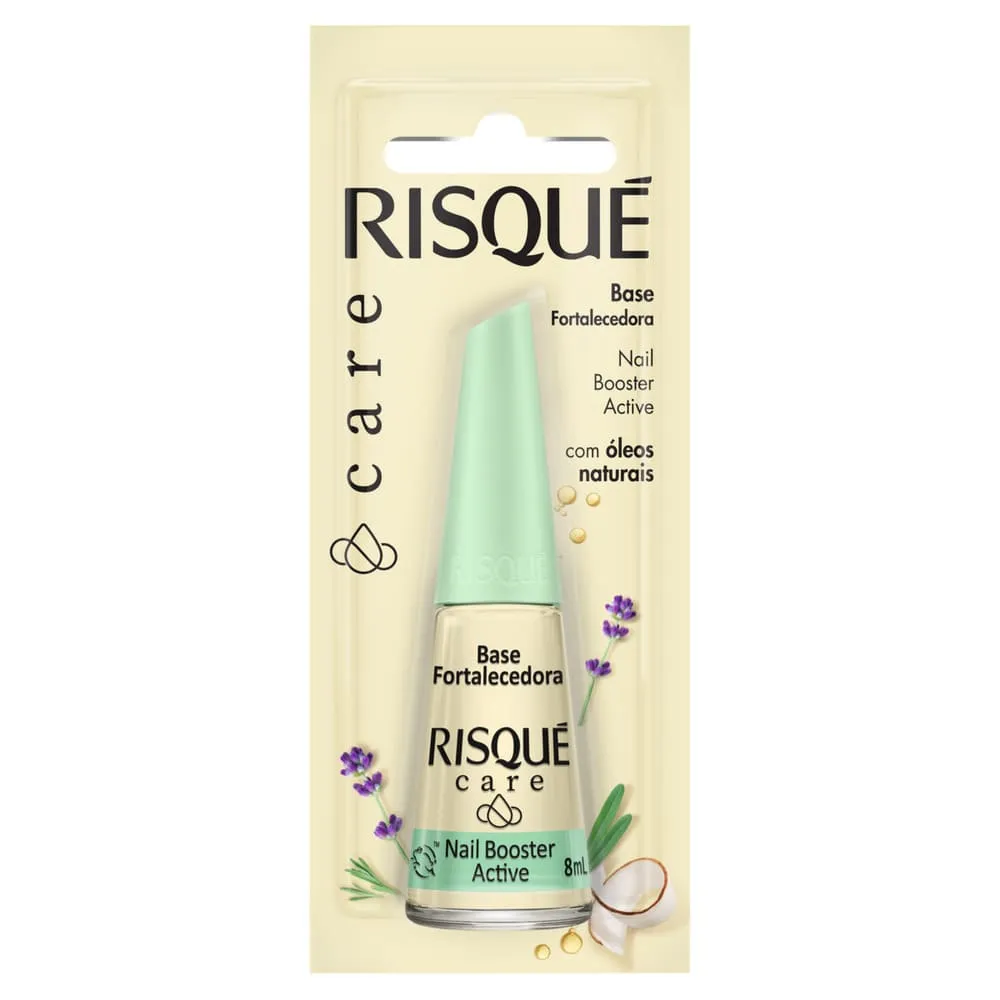 Esmalte Risqué Care Base Fortalecedora 8ml