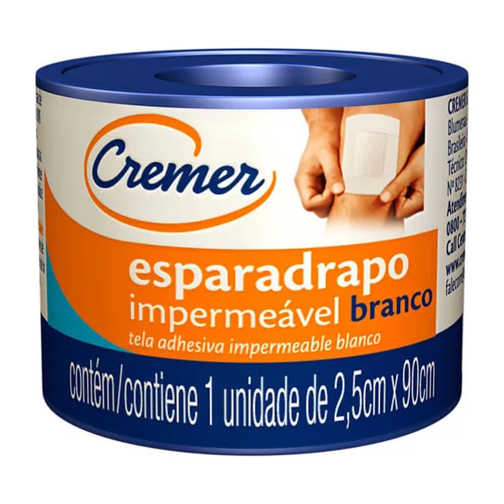 Esparadrapo Cremer 2,5cmx0,9m Branco