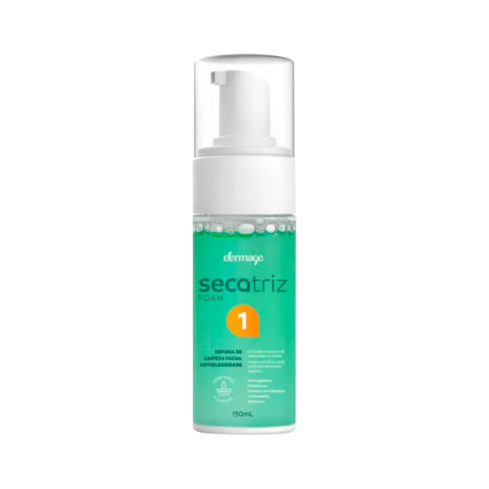 Espuma De Limpeza Facial Dermage Secatriz Foam 150ml