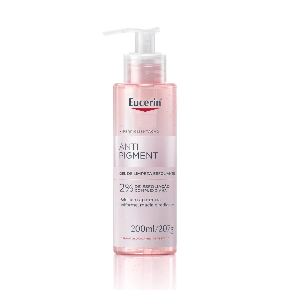 Gel De Limpeza Esfoliante Facial E Corporal Eucerin Anti-pigment 200ml Esfoliação Suave Pele Uniforme
