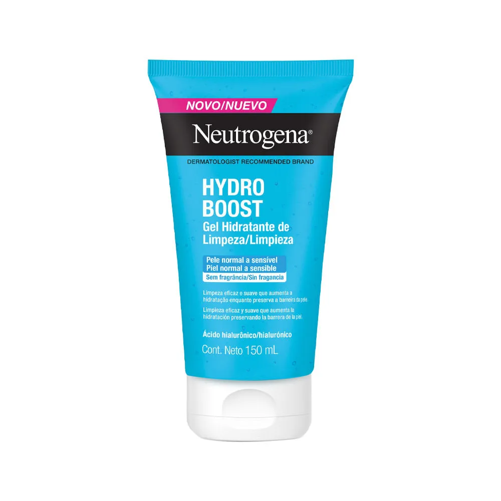 Gel Hidratante De Limpeza Neutrogena Hydro Boost 150ml