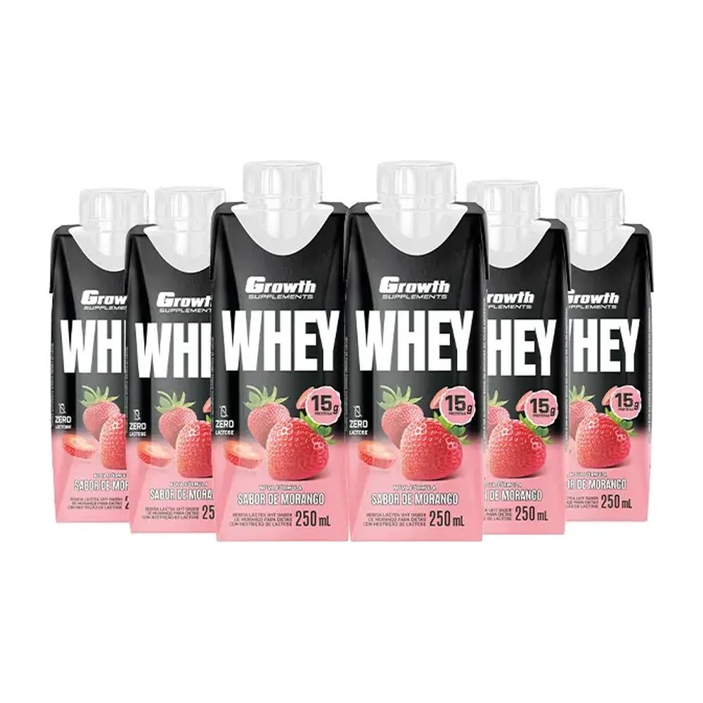 Kit 6x Bebida Láctea Morango