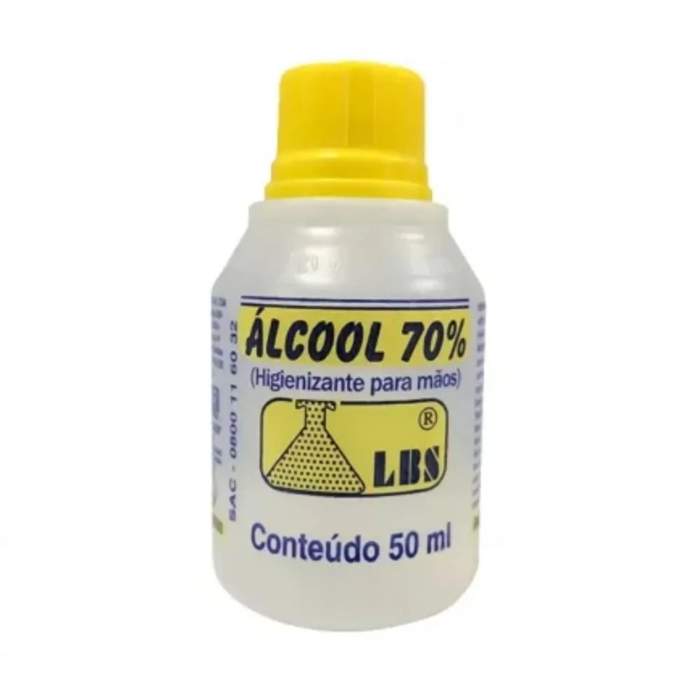 Lbs Álcool 70% Solução 50ml