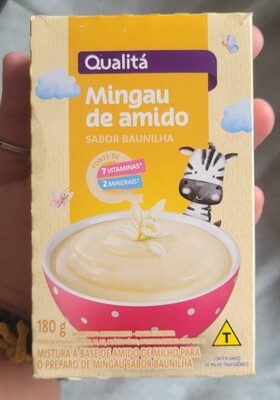 Mingau de Amido Sabor Baunilha Qualitá