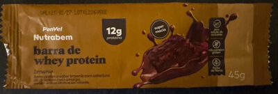 Nutrabem Barra whey protein