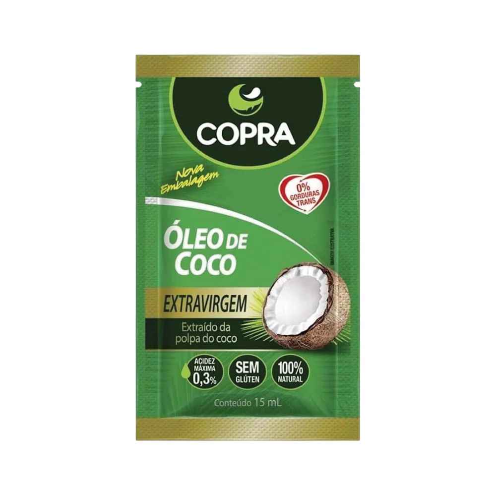 Oleo De Coco Copra Extra Virgem 15ml