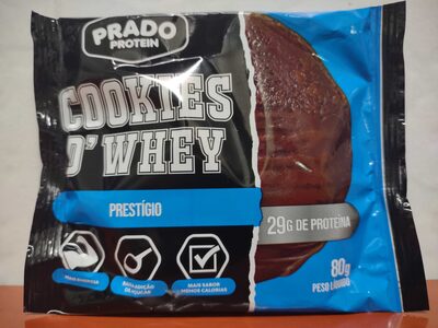 Prado Protein Cookies D'Whey - Prestígio