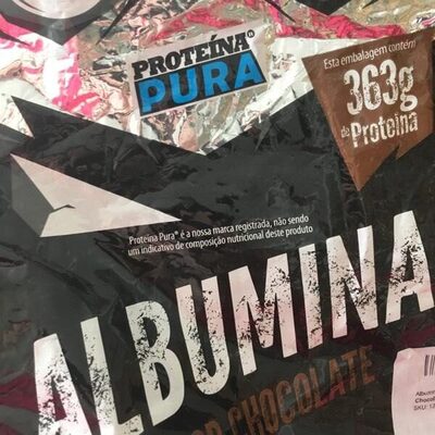 Proteína Pura Albumina sabor chocolate