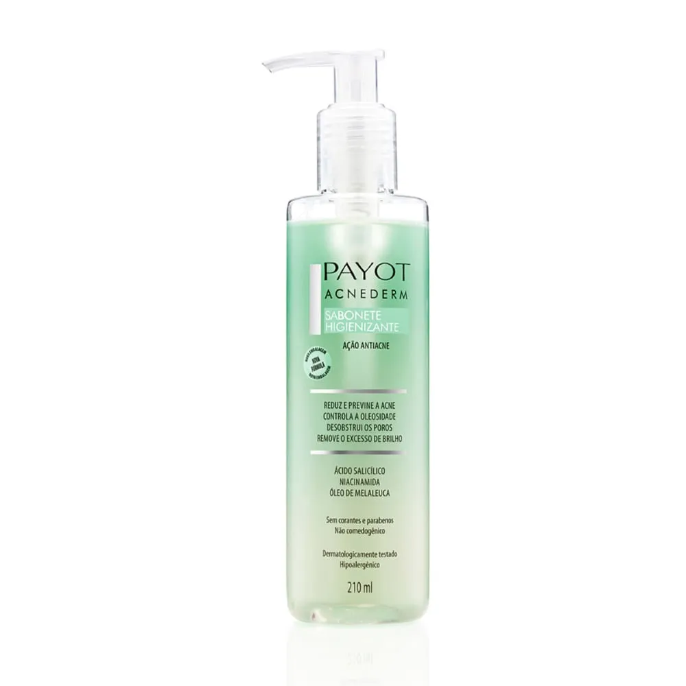 Sabonete Liquido Higienizante Payot Acnederm 210ml