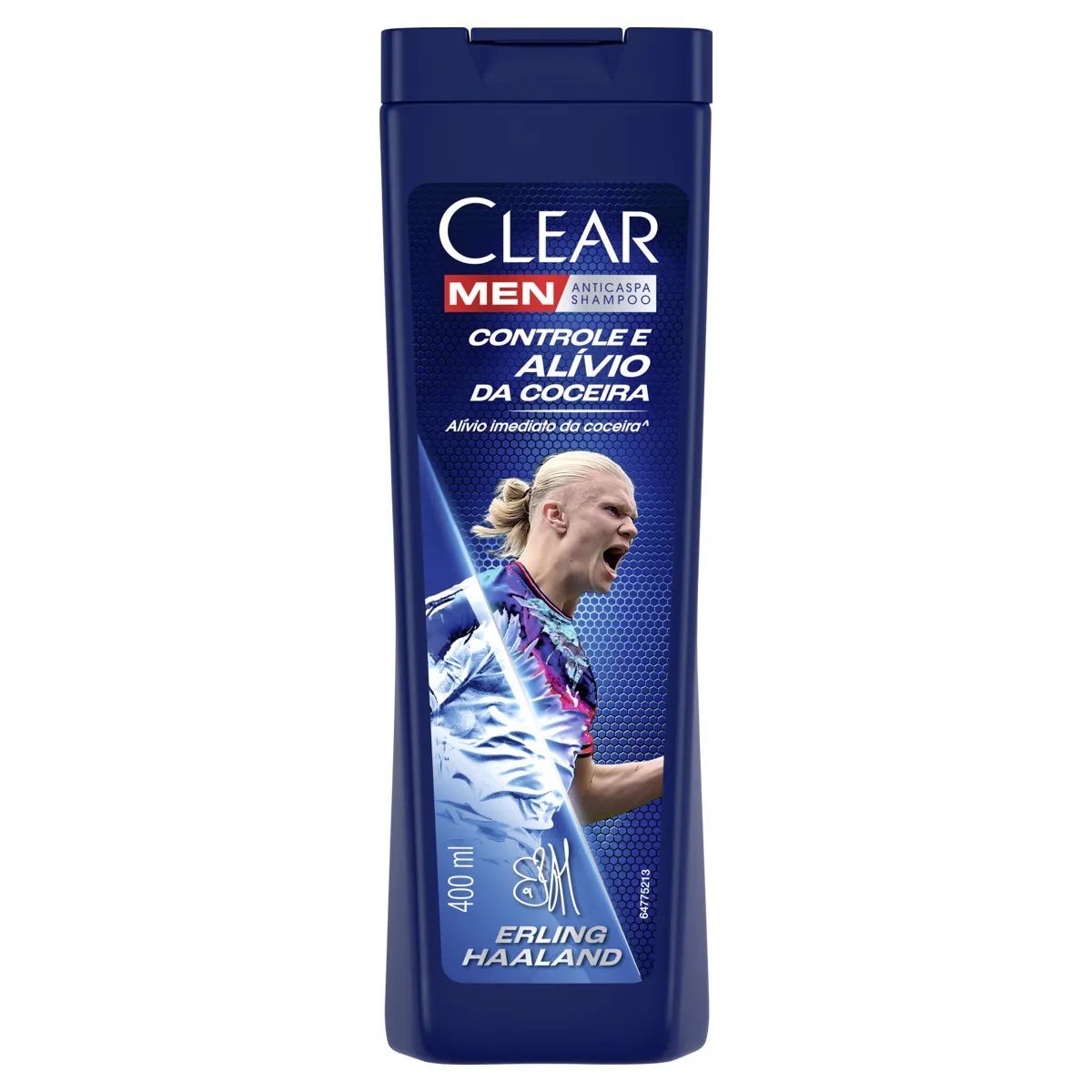 Shampoo Clear Men Anticaspa Controle E Alívio Da Coceira 400ml