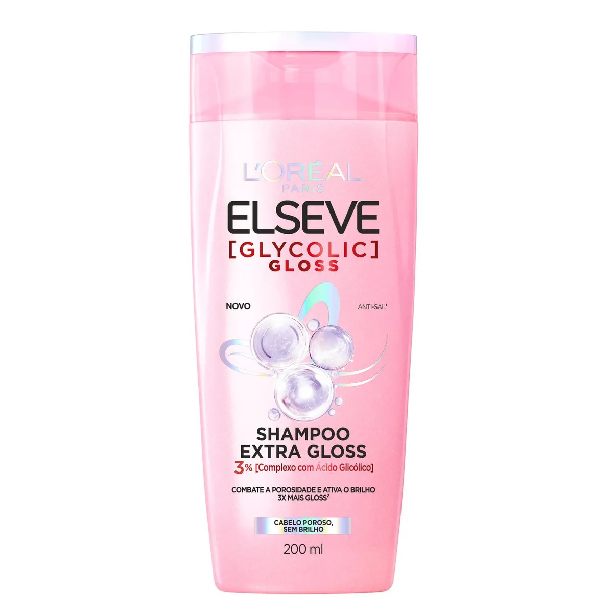 Shampoo Elseve 200ml Glycolic Gloss