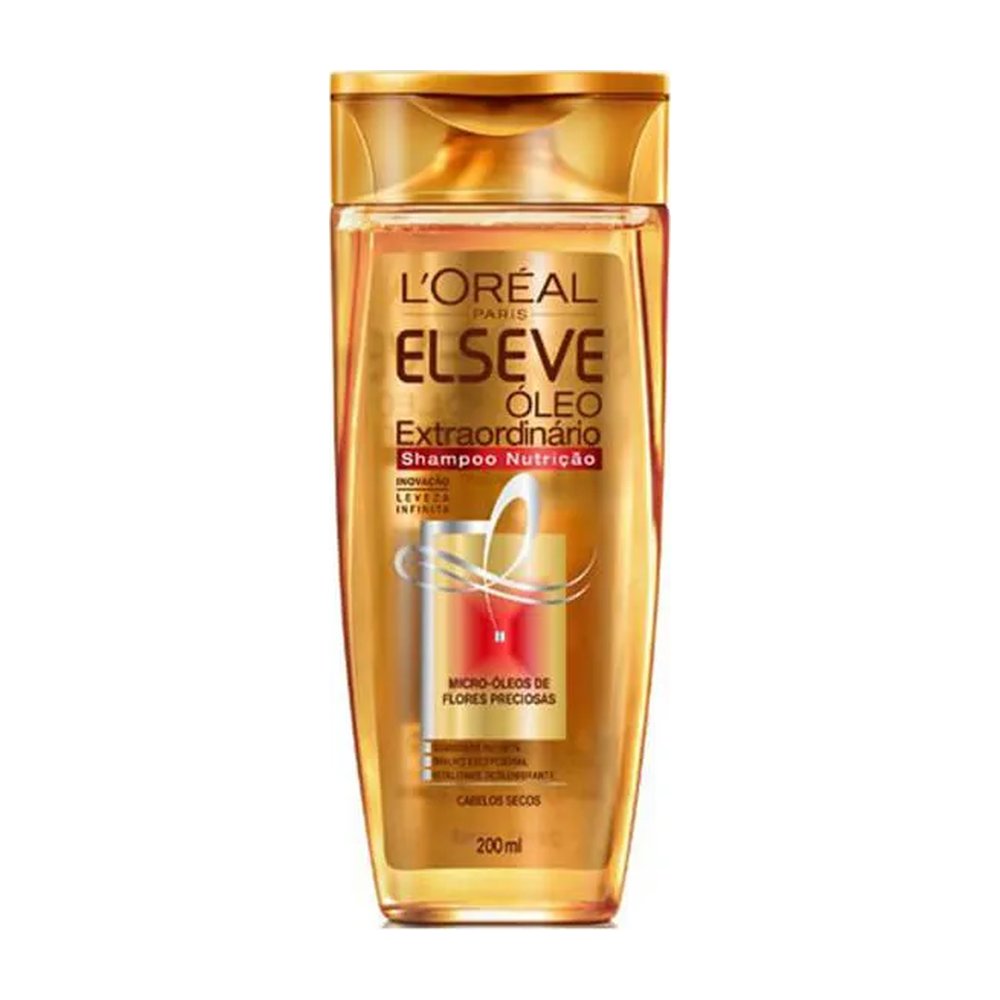 Shampoo Elseve Óleo Extraordinário Nutrição 200ml
