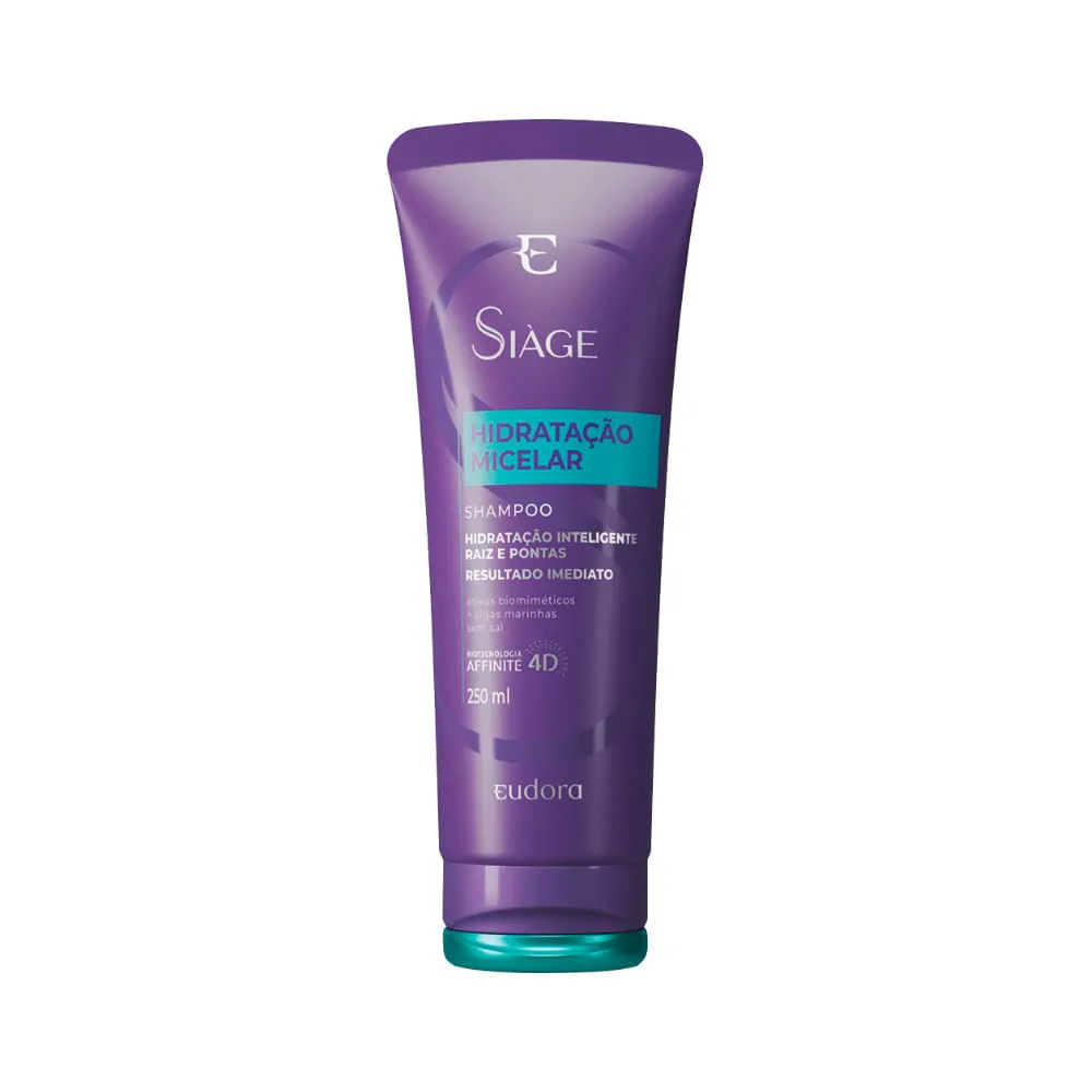 Shampoo Eudora Siage Hidratacao Micelar 250ml