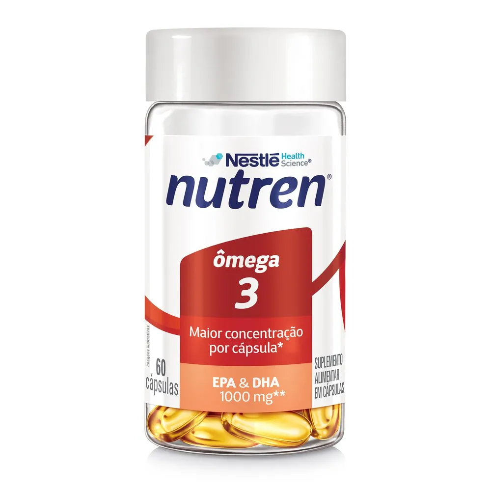 Suplemento Alimentar Nutren Omega 3 60 Capsulas