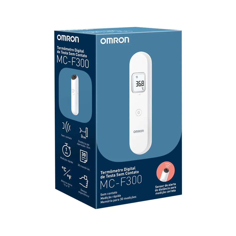 Termometro Digital Omron Mc-f300 Sem Contato