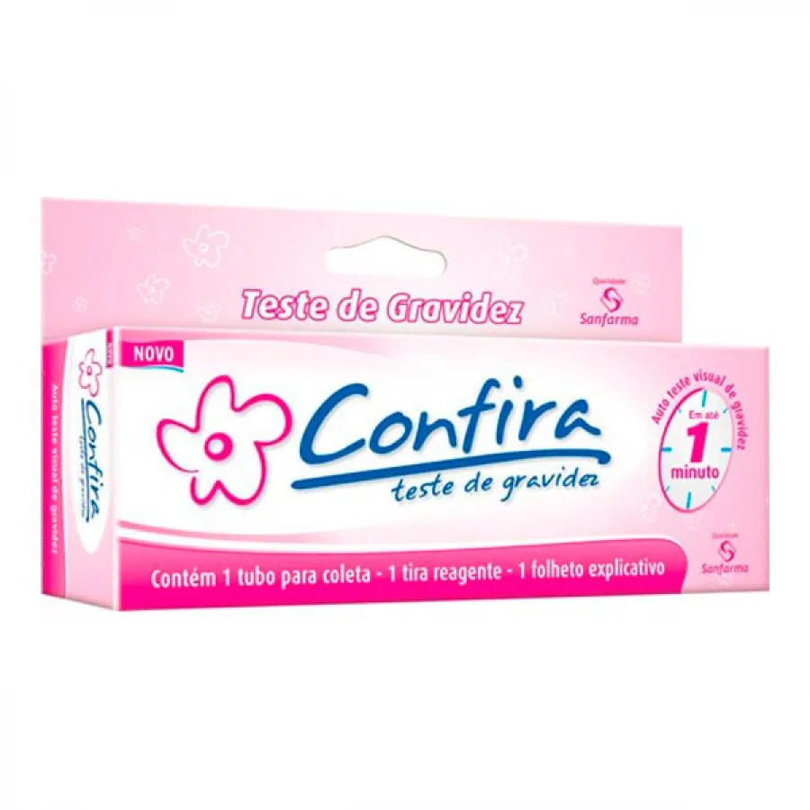 Teste De Gravidez Confira 1 Unidade