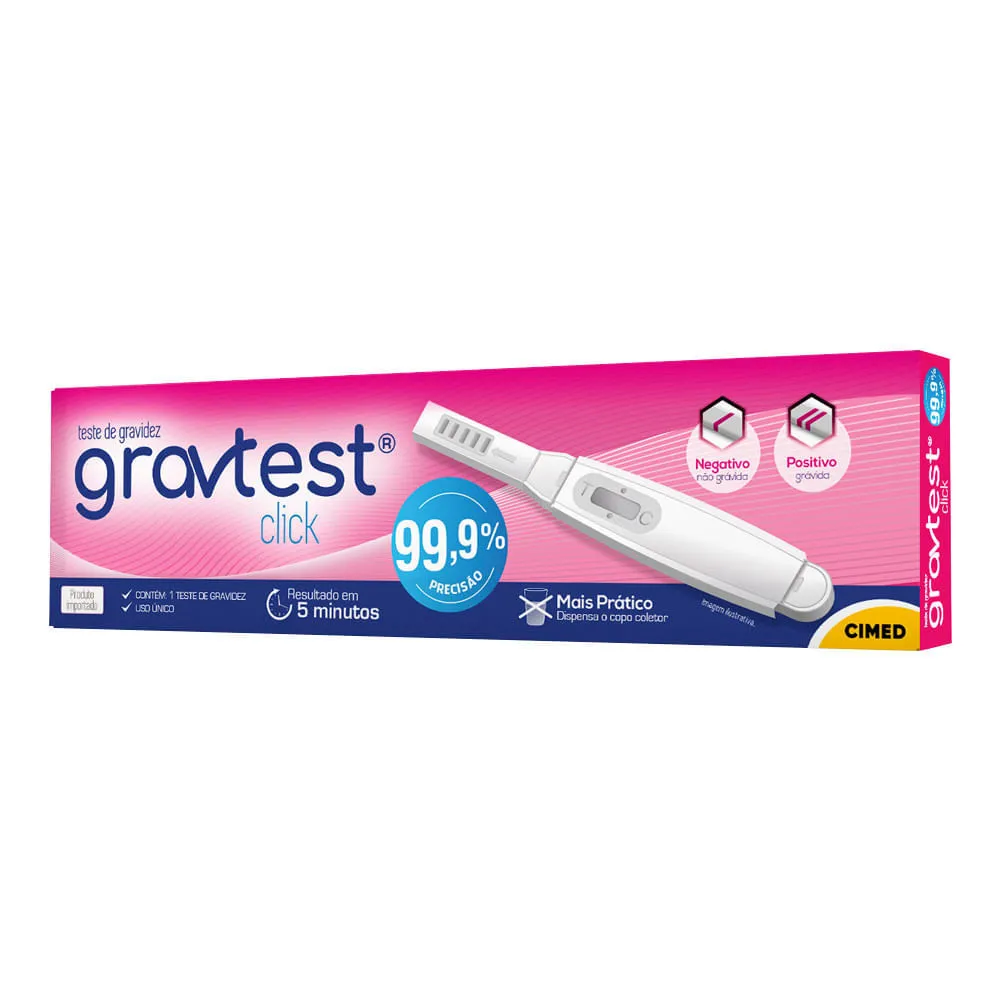 Teste De Gravidez Grav Test Click
