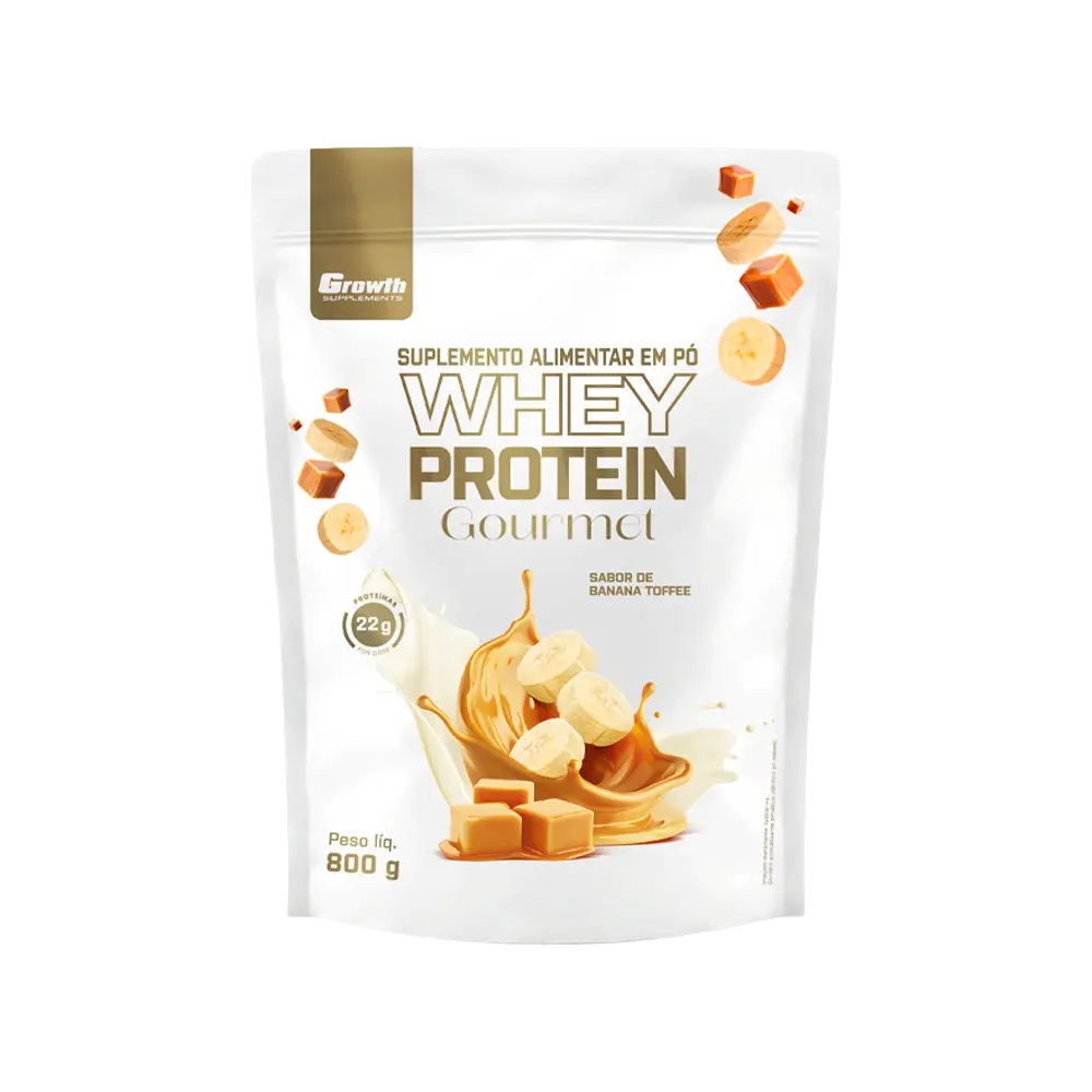 Growth Whey Gourmet 800g (Banana Toffee)