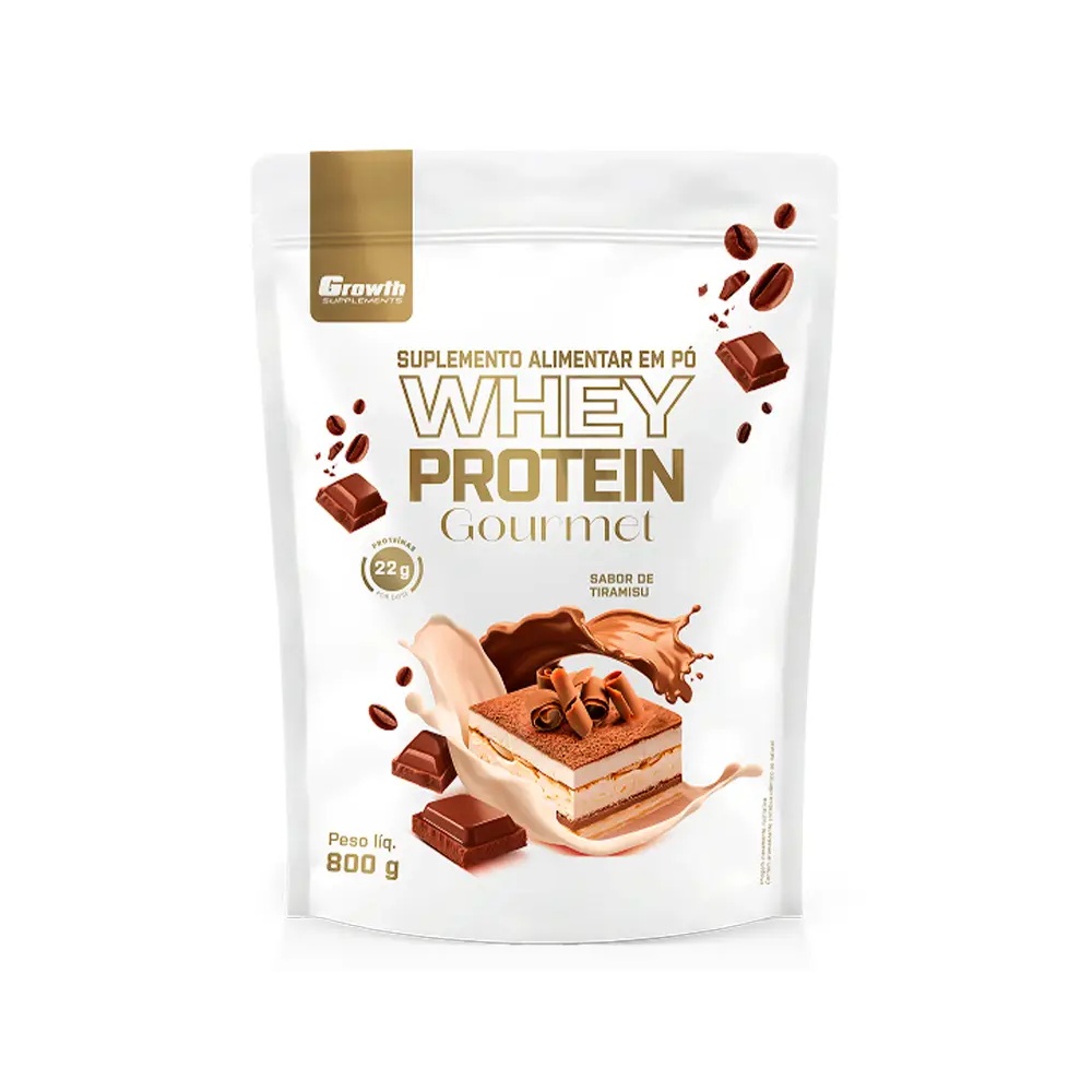 Growth Whey Gourmet 800g (Tiramisù)